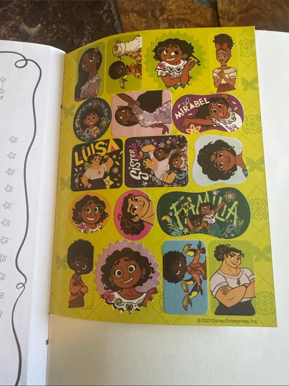 Disney Encanto Color and Trace Activity Book